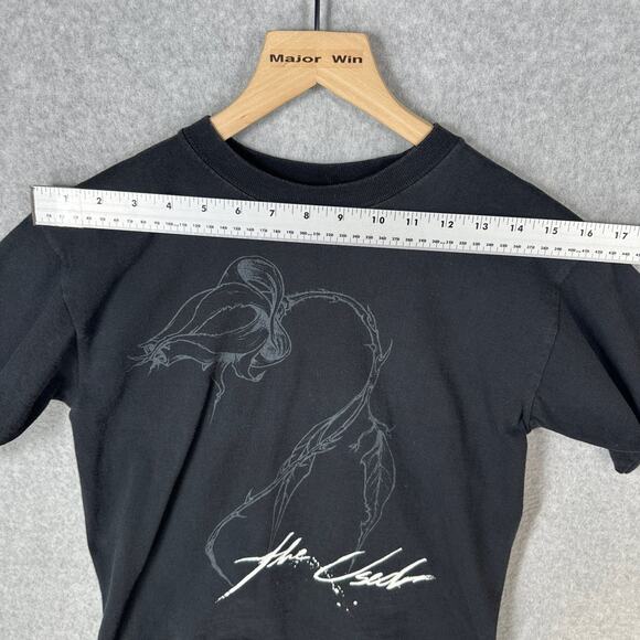 Vintage The Used Band Womens M Rare Black Rose Emo Screamo Metalcore Pop Punk - Picture 5 of 9